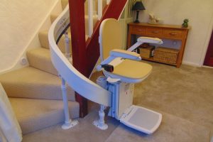 Space-Saving Designs Allowing Stairlift Installation Within Narrow Residential Stairway Areas